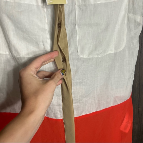 „💙2/$40💙NWT Michael Kors Sleeveless Button Down Blouse Size Small - Picture 7 of 16